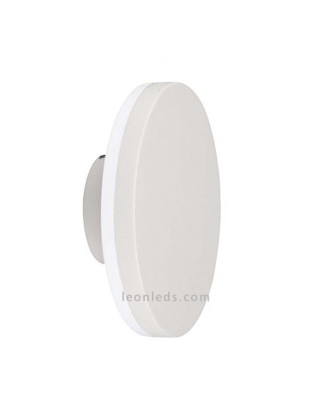 Candeeiro de parede LED branco para exterior modelo Bora by Mantra | LeonLeds LED Wall Lamps