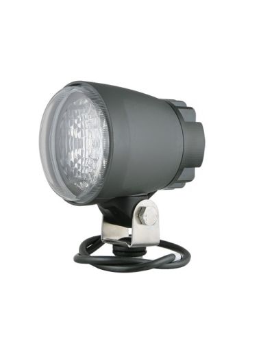 Farol LED redondo Ø84 -Daylight- com suporte E20 Aprovado Wesem | leonleds