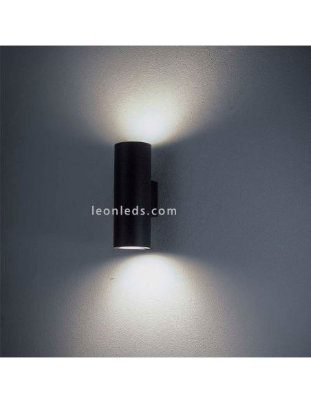 Arandela para exterior Grafite da série Volcano de Mantra 6482 | LeonLeds Lâmpadas de parede ao ar livre