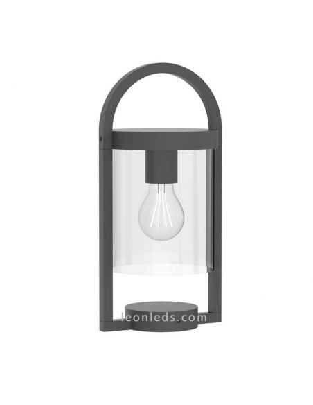 Farol sobremuro exterior serie Maya de Mantra 6550 | LeonLeds Iluminación