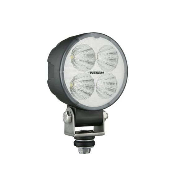 Faro redondo LED para tractor cosechadora Class, New Holland, John Deere Deutz | LeonLeds Iluminación