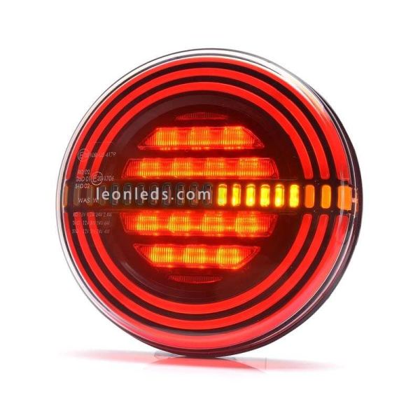✅ Nuevo Piloto LED trasero Was con 3 funciones valido para 12 y 24 Voltios | ✅ LeonLeds Pilotos LED
