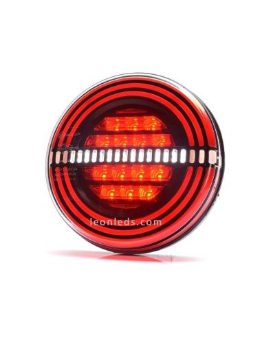 Rundes LED-Rücklicht 3 Funktionen...