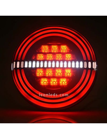 ✅ Luz de efeito LED Neon Was redondo | LeonLeds Luzes piloto LED redondas