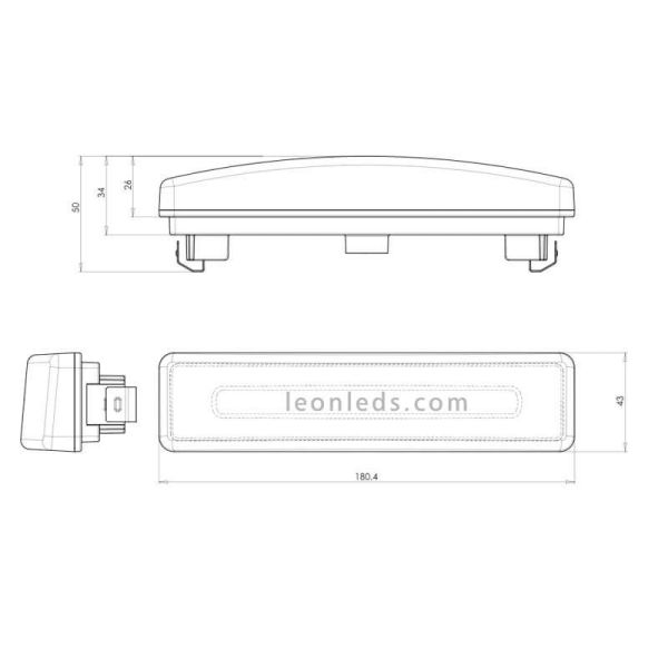 ✅ Piloto para la visera Scania homologado con tecnología LED | LeonLeds Iluminación