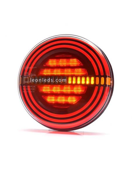 ✅ Pilotos LED trasero redondo | LeonLeds Pilotos LED redondos