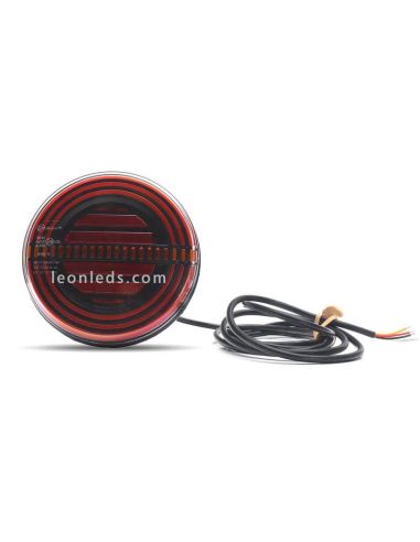 ✅ Feux arrière LED ronds w191dd | Lumières LED rondes LeonLeds