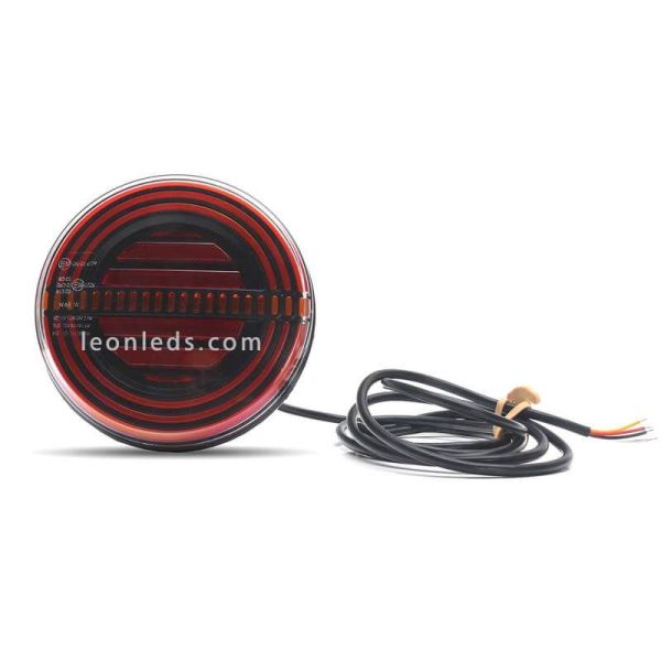 ✅ Pilotos LED trasero redondo w191dd | LeonLeds Pilotos LED redondos