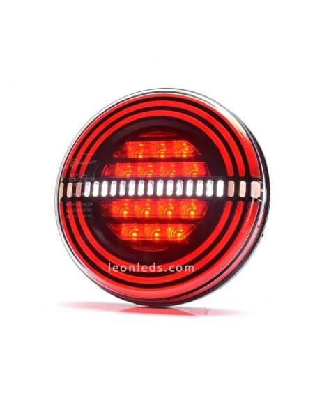 ✅ Piloto LED redondo Marcha atras antiniebla y posición LED W192| LeonLeds Pilotos LED traseros