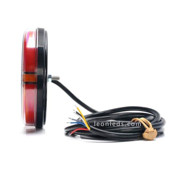 ✅ Feu arrière LED avec 5 fonctions | Feux arrière LED ronds LeonLeds