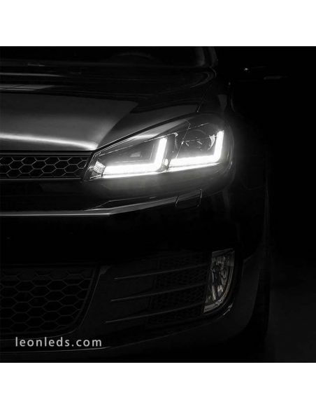 ✅ GOLF 6 LED Faróis Osram LEDriving Xenarc | Faróis LED LeonLeds