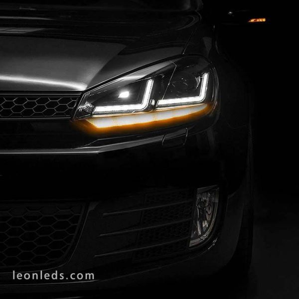✅ Phare LED avant Osram Golf 6 approuvé | Phares LeonLEDs Golf 6 LED