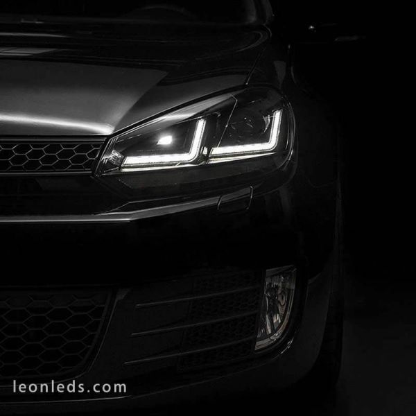 ✅ Phare avec lumière du jour pour Golf VI | Phares LeonLeds Golf 6 LED