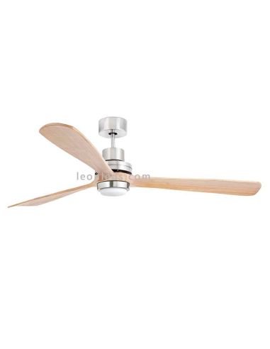 ✅ Ventilador de Techo con Luz LED Lantau Faro Pino 33505 | LeonLeds Ventiladores Faro