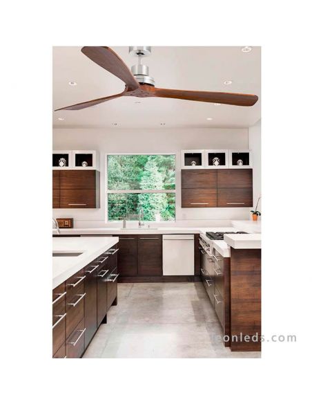 ✅ Ventilador de teto grande Lantau 33464 farol sem luz | leonleds