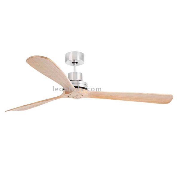 ✅  Ventilador de techo Lantau Pino grande 33504 | LeonLeds