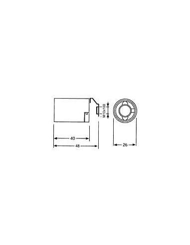 Fassung E14 Porzellan Solera