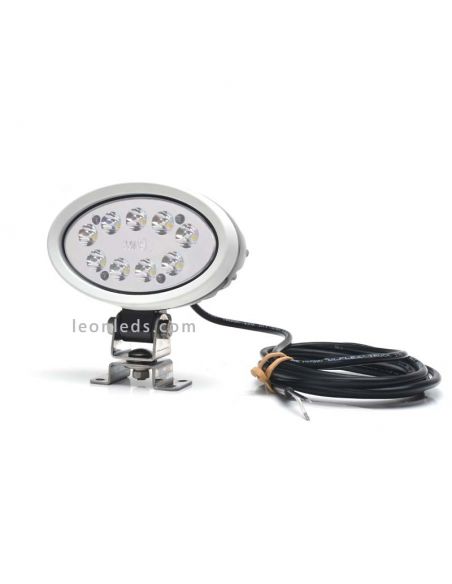Poderoso Farol LED de Longo Alcance 68W Oval 7000Lm 1158 | leonleds