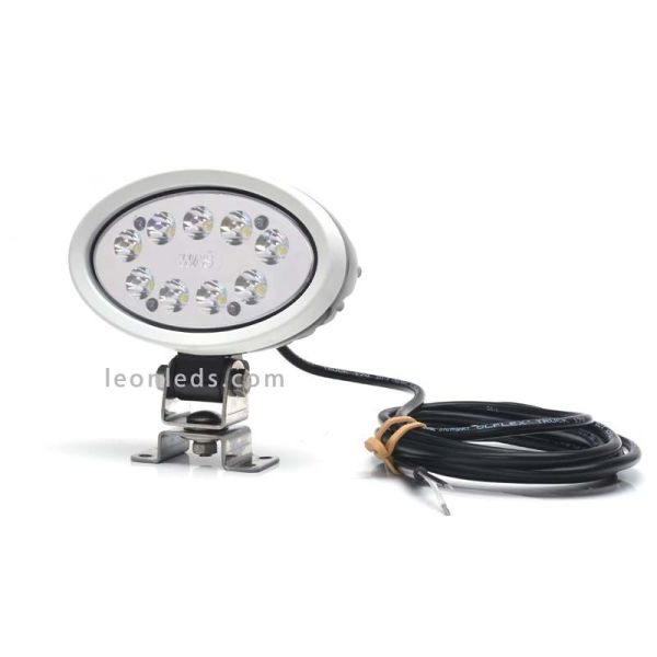 Poderoso Farol LED de Longo Alcance 68W Oval 7000Lm 1158 | leonleds