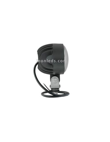 Faro Ovalado LED para tractor cosechadora 12/24 V Lente Transparente Wesem 2200Lm | LeonLeds Iluminación