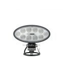 Faro Ovalado LED para tractor cosechadora 12/24 V Lente Transparente Wesem 3000Lm | LeonLeds Iluminación