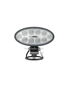 Faro Ovalado LED para tractor cosechadora 12/24 V Lente Transparente Wesem 3000Lm | LeonLeds Iluminación 2