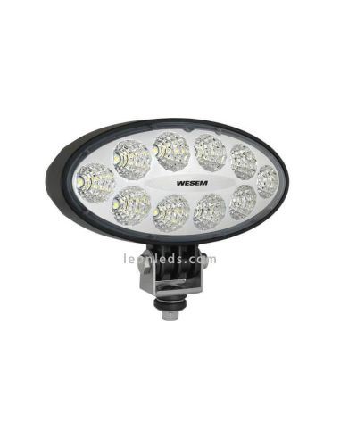 Farol LED Oval Com Cabo 12-24V 4000Lm -40W- Wesem CRV1B.52301 | leonleds