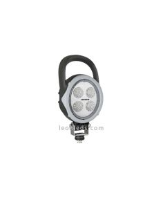 Phare travail LED ovale 2400 lumens 140° avec support