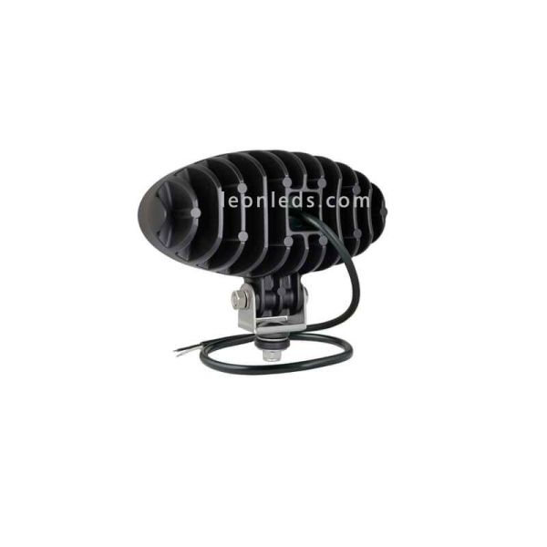 Poderoso Farol LED Oval de Longo Alcance Wesem 4º para John Deere ou Massey Ferguson | leonleds