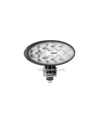 Faro LED de Largo Alcance 4º Ovalado potente Wesem para Jonh Deere o Massey Ferguson | LeonLeds