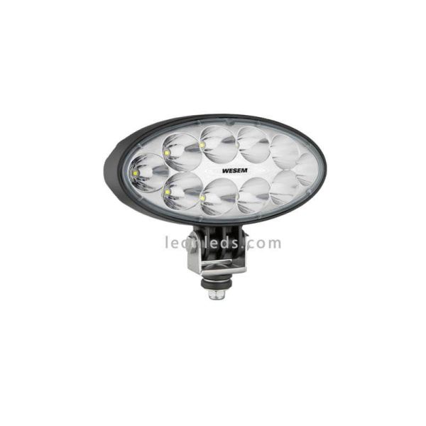 Poderoso Farol LED Oval de Longo Alcance Wesem 4º para John Deere ou Massey Ferguson | leonleds
