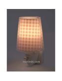 Dalber Vichy Series Veilleuse LED Rose pour Enfants 80221S | leonleds
