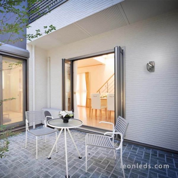 Candeeiro de parede exterior Iguazu da Mantra Iluminación