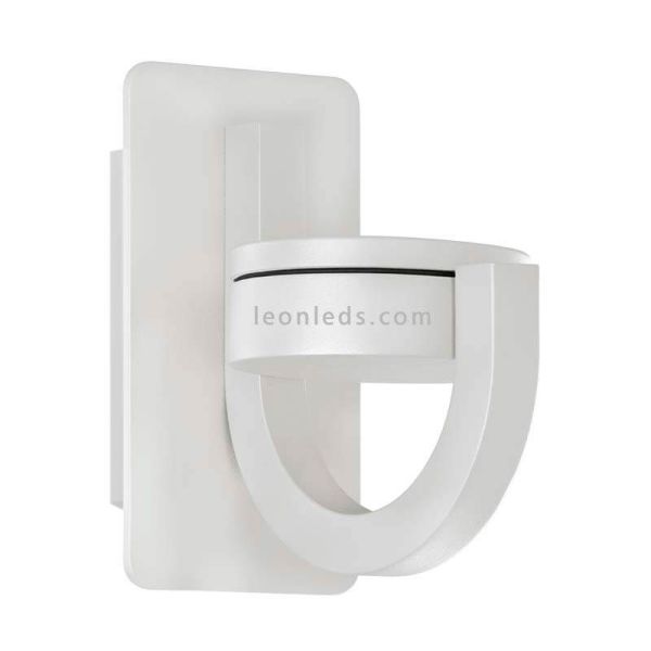 Candeeiro de parede exterior Iguazu da Mantra 6559 Branco com cabeça regulável