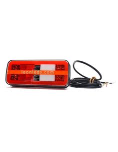 Piloto trasero LED con Luz de Matricula Lataral Was | LeonLeds 2
