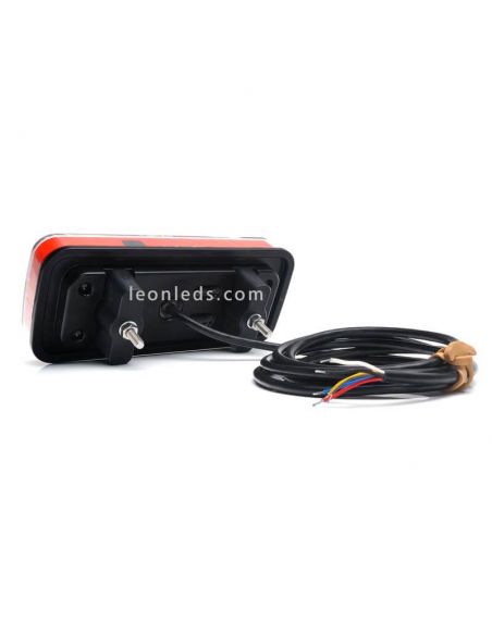 Piloto trasero LED con Luz de Matricula Lataral Was | LeonLeds