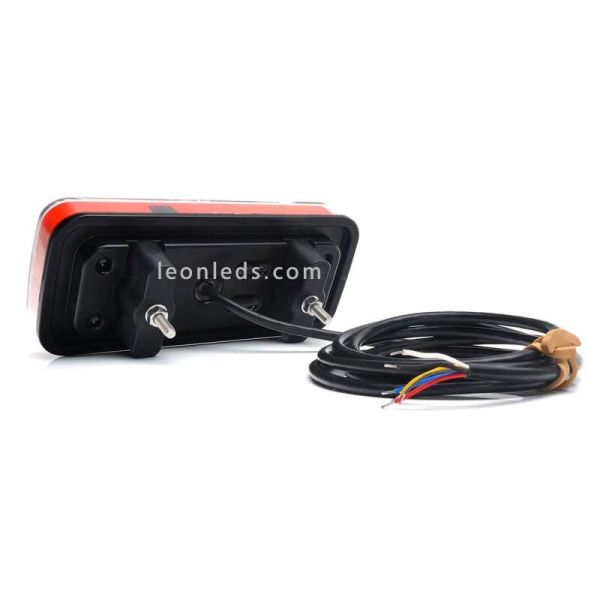 Piloto trasero LED con Luz de Matricula Lataral Was | LeonLeds