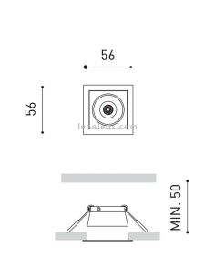 Preto Foster Recessed 1 ArkosLight 2