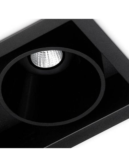 Dimensions Black Foster Encastré 1 ArkosLight | Éclairage LeonLeds