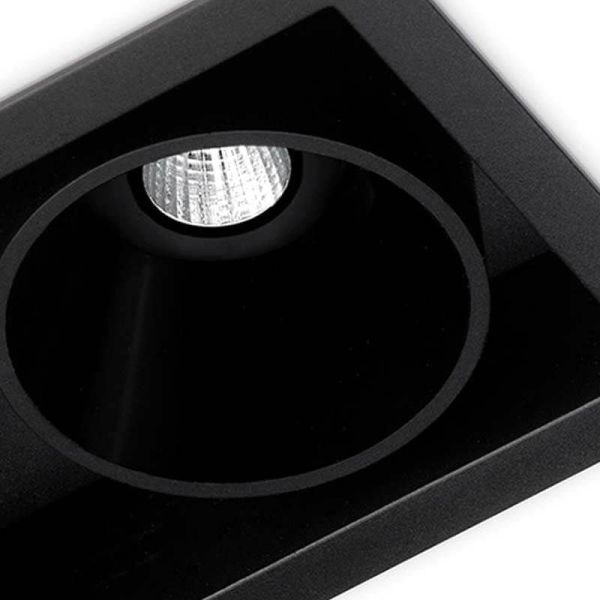 Black Foster Recessed 2 ArkosLight | LeonLeds Iluminación