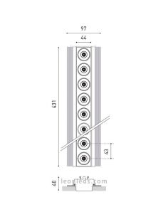 Black Foster Trimless 10 ArkosLight 2