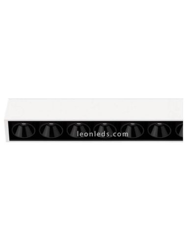 Plafonnier LED noir Foster Surface 5