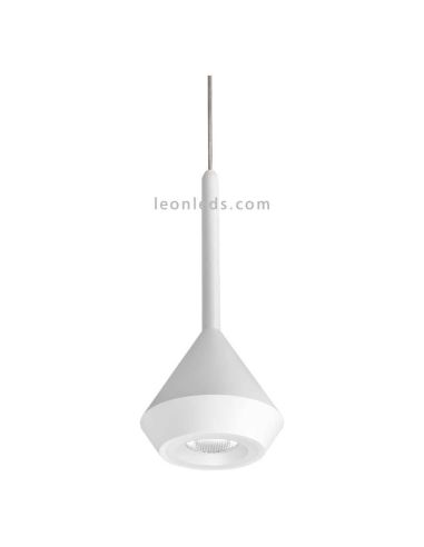 Lámpara de techo LED minimalista Spin Base 5 Metros Blanco texturizada ArkosLight | LeonLeds Iluminación