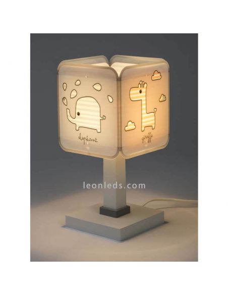 Lámpara de sobremesa infantil serie Baby Zoo de Dalber | LeonLeds