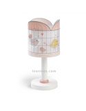 Lámpara de sobremesa infantil jaula de pajaros serie Little Birds | LeonLeds