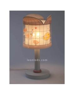 Candeeiro de mesa infantil série gaiola de pássaros Little Birds | leonleds 2