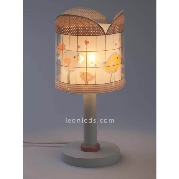Lampe de table pour enfants série Little Bids de Dalber | leonleds