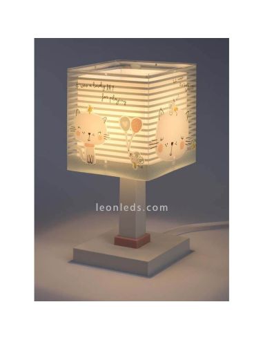 Loving Cat Child Surf Lamp