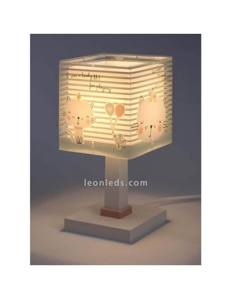 Lámpara de sobremesa Loving Cat de Dalber | LeonLeds