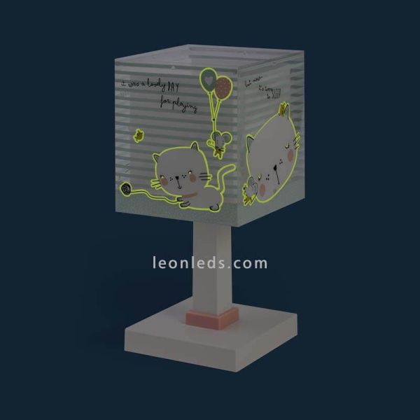 Loving Cat Child Surf Lamp